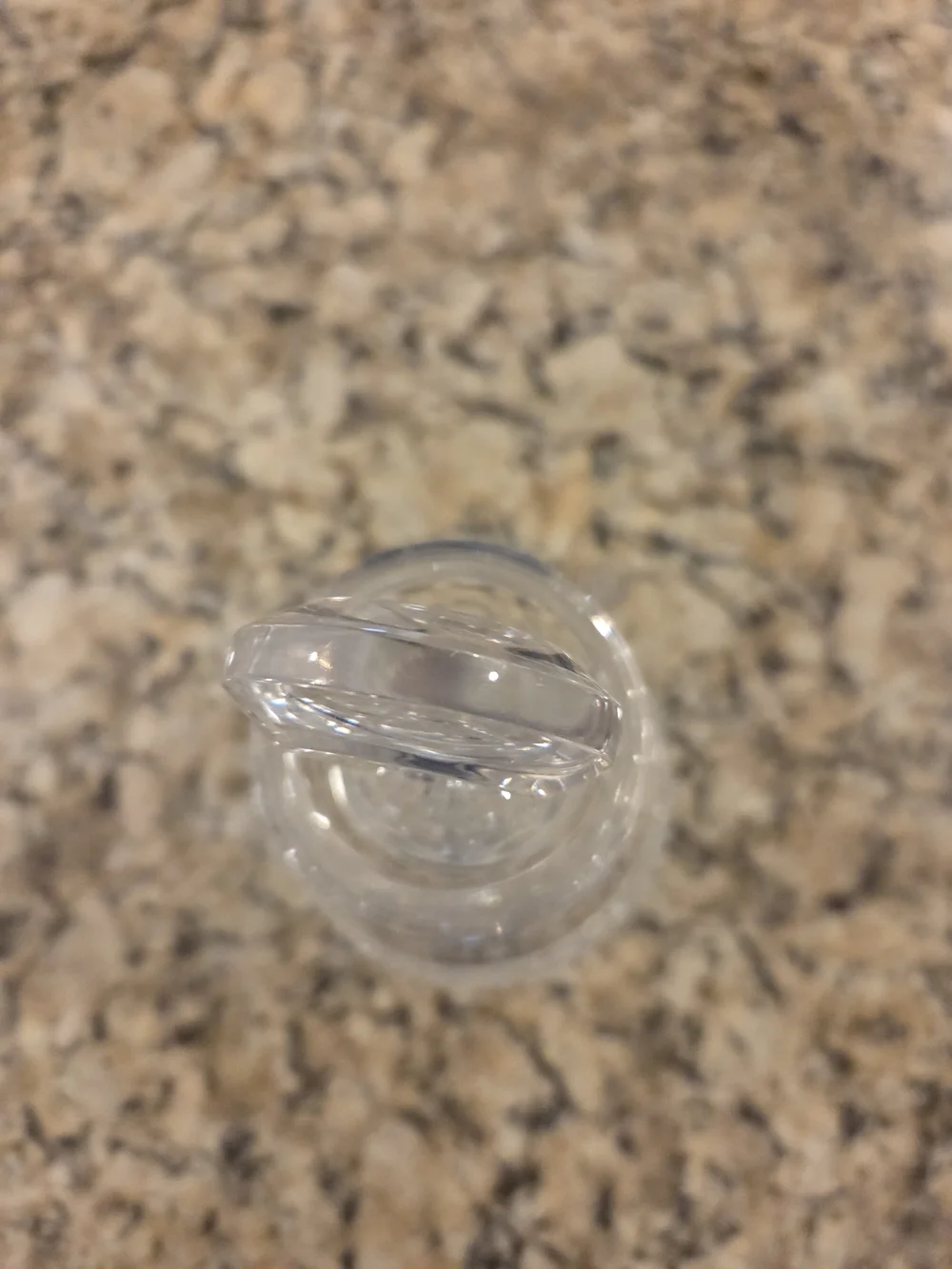 Waterford Clear Cut Crystal Decanter with Round Stopper